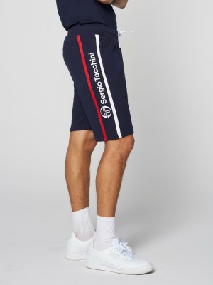 Sergio Tacchini Abbeys Shorts Herr Marinblå | 2639HMDZU