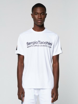 Sergio Tacchini Bimane Mch T-shirt Herr Vita | 8352SCIGY