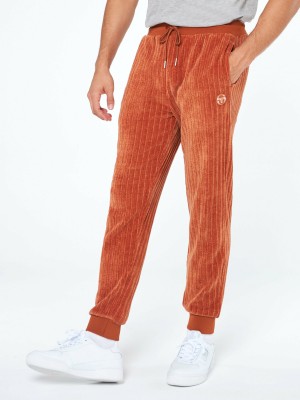 Sergio Tacchini Chenille Pant Träningsbyxor Herr Bruna Bruna | 0816UOVGJ