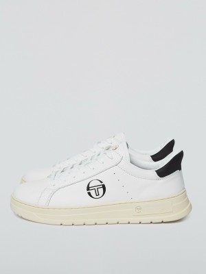 Sergio Tacchini Court Klassiska Sneakers Herr Vita | 1278UJYMV
