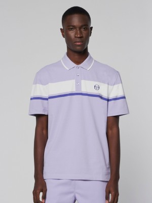 Sergio Tacchini Damarindo Piketröja Herr Lavendel | 1693DAYTC