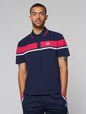 Sergio Tacchini Damarindo Piketröja Herr Blå | 9107QERSC
