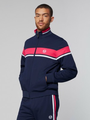 Sergio Tacchini Damarindo Track Jackets Tracksuit Herr Blå | 7094XMWAV