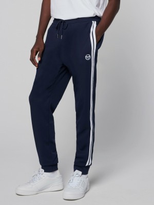 Sergio Tacchini Damarindo Träningsbyxor Herr Blå Vita | 8496COSLG