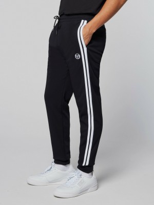 Sergio Tacchini Damarindo Träningsbyxor Herr Svarta Vita | 2379VTRIL