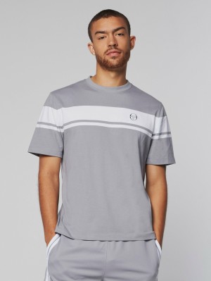 Sergio Tacchini Damarindo T-shirt Herr Vita | 3102XIGAP