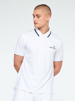 Sergio Tacchini Geo Piketröja Herr Vita | 7508ZJEBP