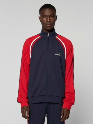 Sergio Tacchini Ghibli Track Jackets Jacka Herr Vita | 6132FLNUO