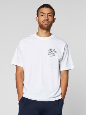 Sergio Tacchini Gioia T-shirt Herr Vita Vita | 1527JNIZL