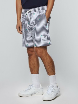 Sergio Tacchini Granda Shorts Herr Blå | 6581EAWBI