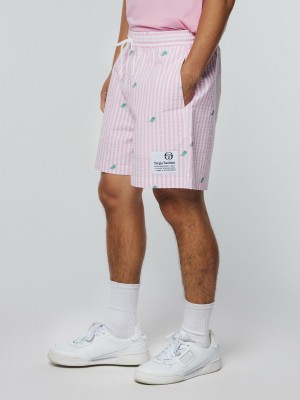 Sergio Tacchini Granda Shorts Herr Rosa | 5986WLXAT