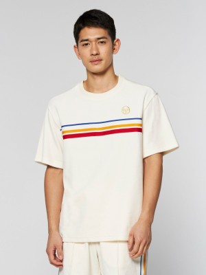 Sergio Tacchini Ivanes T Velour Tracksuit Herr Svarta | 3172YRWIK