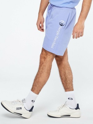 Sergio Tacchini New Iberis Sweatshorts Shorts Herr Lila | 9735YQXPF