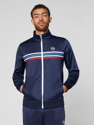 Sergio Tacchini New Varena Track Jackets Archivio Jacka Herr Blå | 2731JXEZU