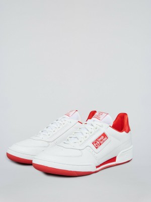 Sergio Tacchini New Young Line Sneakers Dam Vita Röda | 4703DGNCP