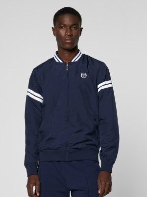 Sergio Tacchini Orion Bomber Jackets Archivio Jacka Herr Blå | 8274NYJKS