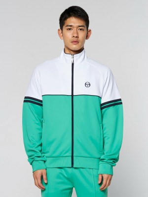 Sergio Tacchini Orion Track Jackets Tracksuit Herr Mörkmintgröna | 0423GHSVJ
