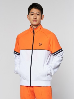 Sergio Tacchini Orion Track Jackets Tracksuit Herr Svarta | 8259LGATN