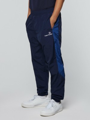 Sergio Tacchini Ortica Tennis Pants Tracksuit Herr Blå | 9067OKAPX