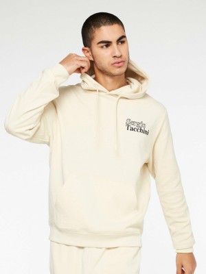 Sergio Tacchini Reverse Hoodie Herr Blå | 5482BDWMK