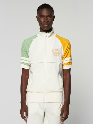 Sergio Tacchini Ricco Track Jackets Archivio Jacka Herr Gröna | 3126BKZAQ