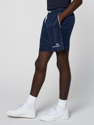 Sergio Tacchini Rob Shorts Herr Marinblå Vita | 2870YEWBZ