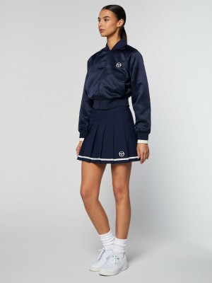 Sergio Tacchini Rosina Bomberjacka Dam Blå | 3978FQIGS