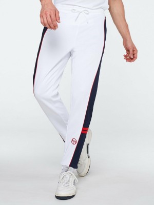 Sergio Tacchini Scirocco Archivio Träningsbyxor Herr Vita Blå | 7504HXRAD