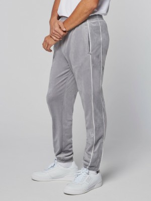 Sergio Tacchini Sovana Velour Träningsbyxor Herr Svarta | 3246LZBFJ