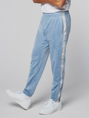 Sergio Tacchini Tipo Velour Track Pants Velour Tracksuit Herr Blå | 9834RMKTG