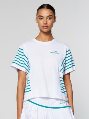 Sergio Tacchini Vigentino Top T-shirt Dam Vita | 0912WRVCD