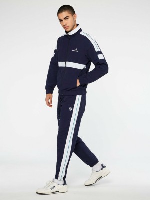 Sergio Tacchini Viva Nylon Tracksuit Herr Blå | 2546GJKTI